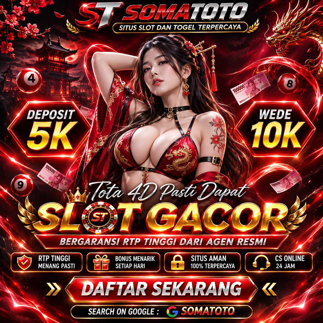 SOMATOTO | SOMA TOTO Rekomendasi Platform Situs Toto Slot Gacor Online Resmi Depo 5K Terpercaya